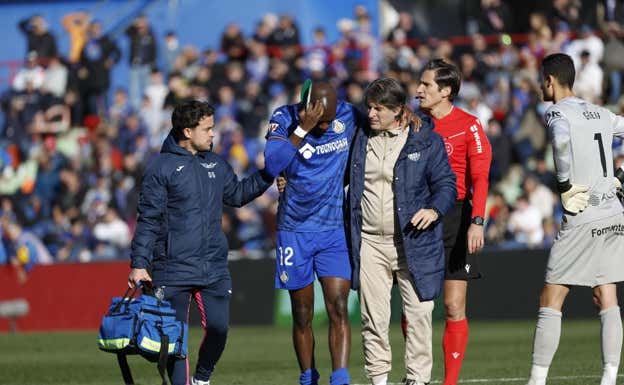 Nyom se retira lesionado LALIGA