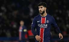 Misterio con Marco Asensio en el PSG: desaparece de los planes de Luis Enrique