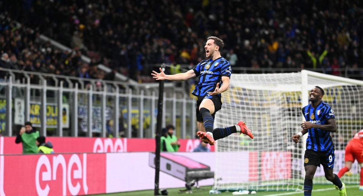 El Inter venció 2-0 al Como 1907.