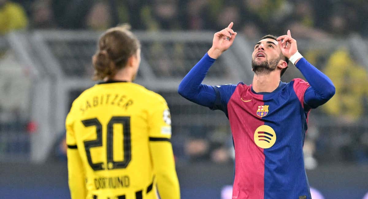 Ferran Torres fue clave en la victoria en Dortmund con un doblete.