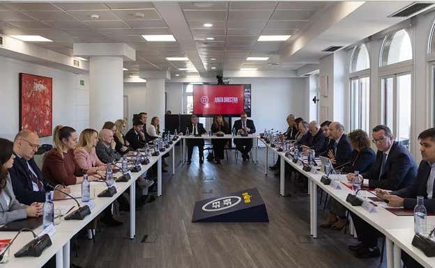 La nueva Junta de la Federación.  RFEF