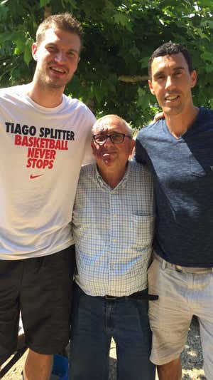 Splitter, Iñaki Iriarte y Pablo Prigioni.