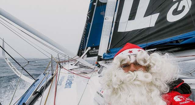Papá Noel llega a la Vendée con otro récord en Cabo de Hornos