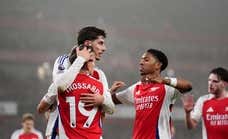 El Arsenal no afloja en la persecución al Liverpool