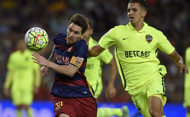 Feddal, con el Levante, defiende a Messi.