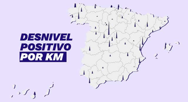 El mapa de la San Silvestre más dura y más asequible, en datos