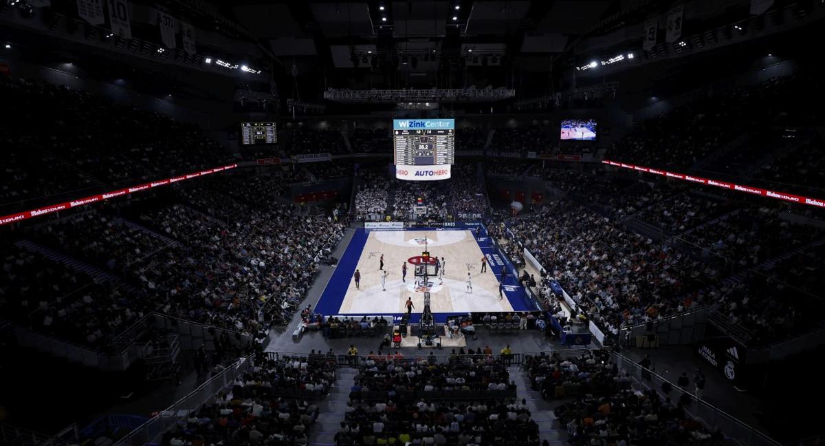 Imagen del WiZink Center durante el Clásico.