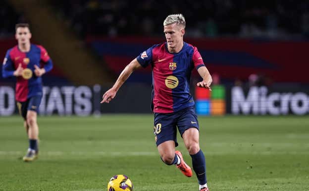 Dani Olmo. AFP