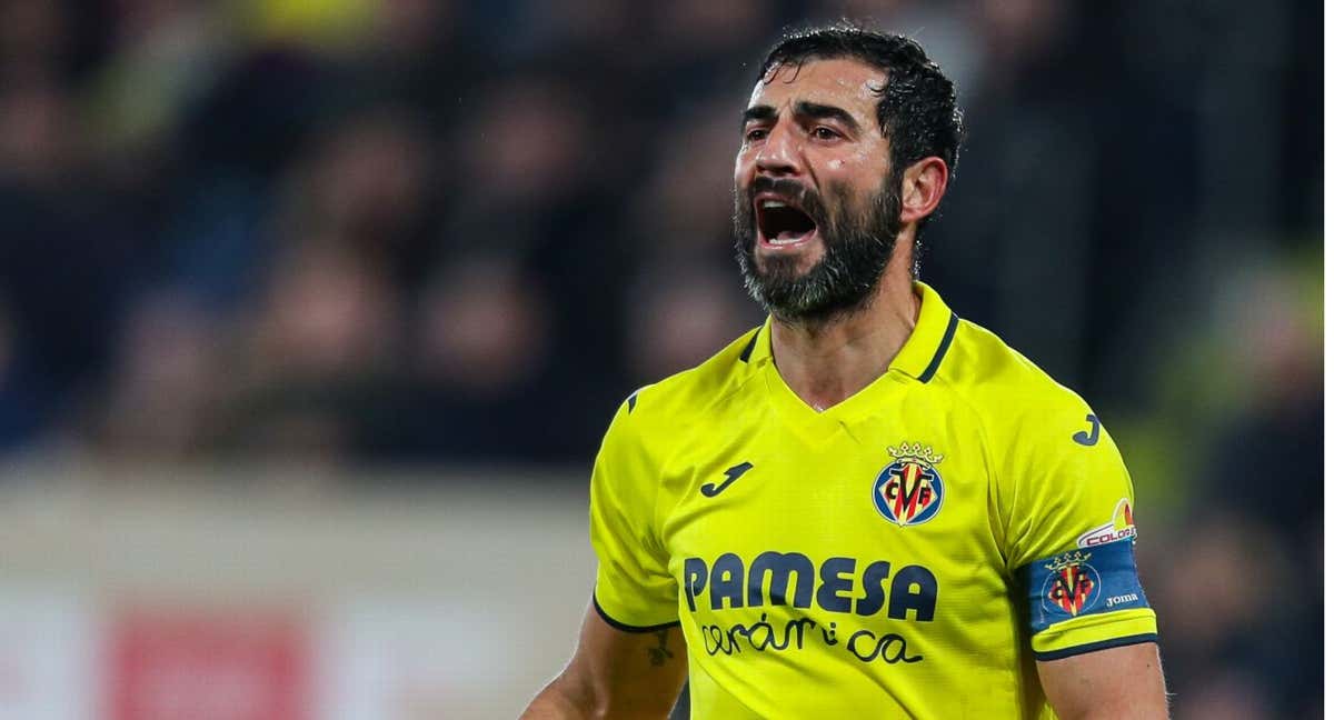 Raúl Albiol en un partido de esta temporada
