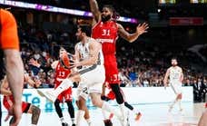 El Real Madrid vuelve al top-8 en la noche de récord de Llull