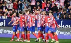 El Atlético cumple el trámite ante el Marbella con un gol de Griezmann y sin el Cholo en el banquillo