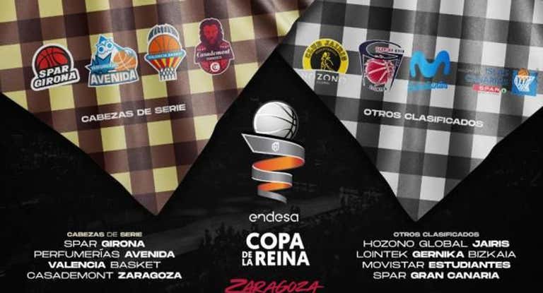 La Copa de la Reina de Zaragoza da la bienvenida a sus ocho candidatos al título