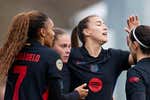 Dos goles, una asistencia y Salma Paralluelo se 'reinventa' en su regreso progresivo al nivel estrella: “Nos da mucho”