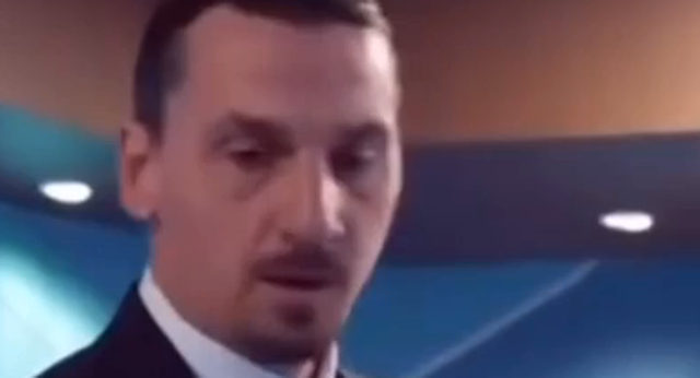Ibra felicitó a los ‘suyos’ después de ganar la Supercopa al Inter