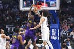 Ni los pósteres cuadragenarios de LeBron James salvan a unos Lakers de un estrepitoso tropiezo