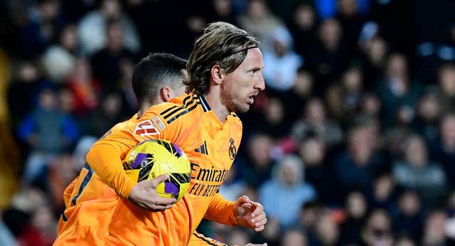 Modric, baja ante el Mallorca en la Supercopa por un proceso vírico