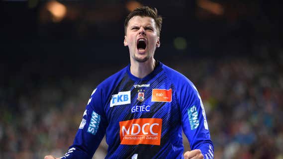Sergey Hernández, en la final de Copa alemana en 2024. /ALEX DAVIDSON / GETTY