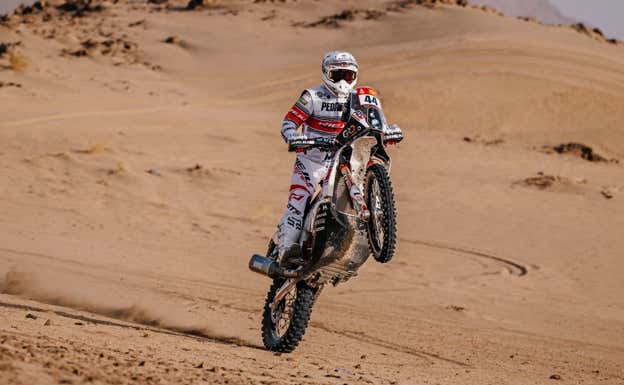 Josep Pedró es un apasionado del Dakar desde niño. CEDIDAS