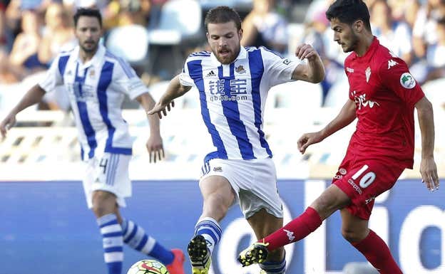Asier Illarramendi, en su época en la Real Sociedad.  EFE
