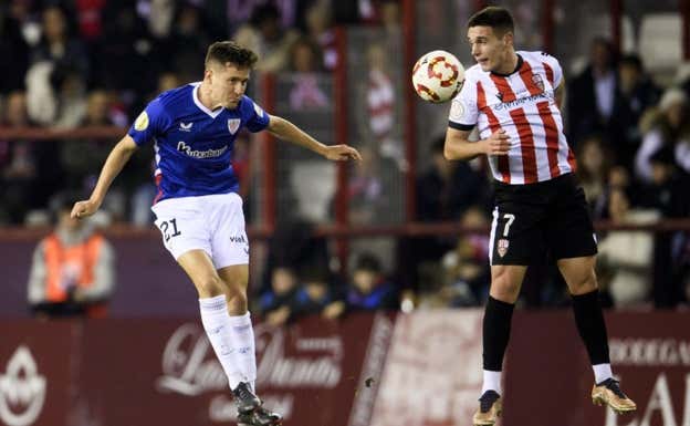 Ander Herrera disputó como titular la eliminatoria ante el Logroñés. Athletic Club