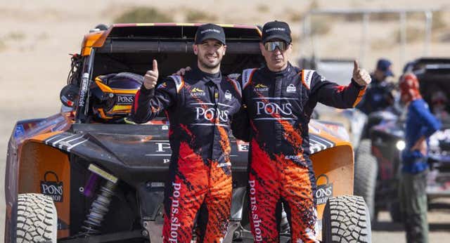 El español Eduard Pons le dice adiós al Dakar por daños en su vehículo