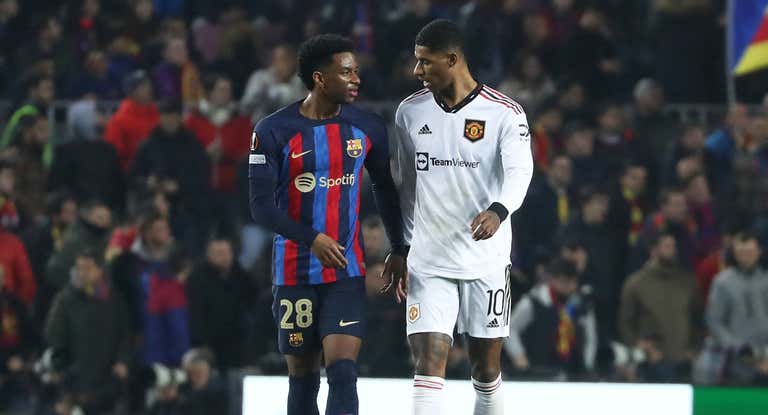 Rashford ya sabe lo que es jugar y marcar en el Camp Nou.