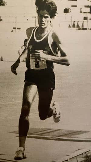 Abel Antón, en sus tiempos como atleta heliófilo.  ARCHIVO CN HELIOS