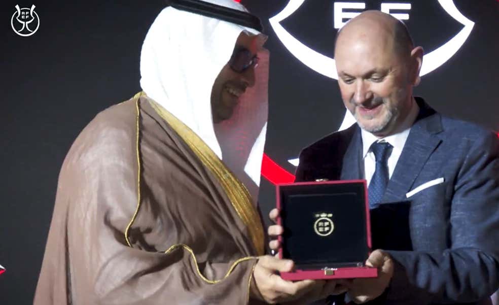 La nueva RFEF quiere que la Supercopa de España siga en Arabia Saudí hasta 2034