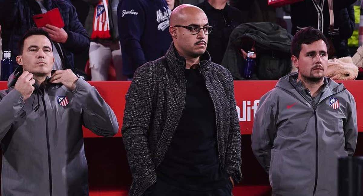 Víctor Martín, entrenador del Atlético.