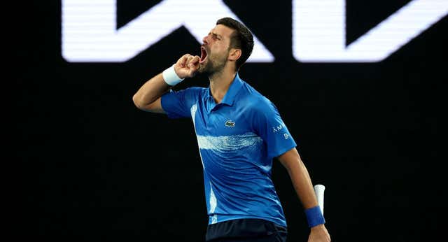 Djokovic se da un susto en el primer set, pero termina ganando sin dudas a Basavareddy