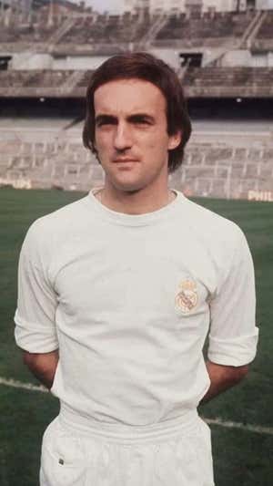 Fermín, como jugador del Real Madrid.