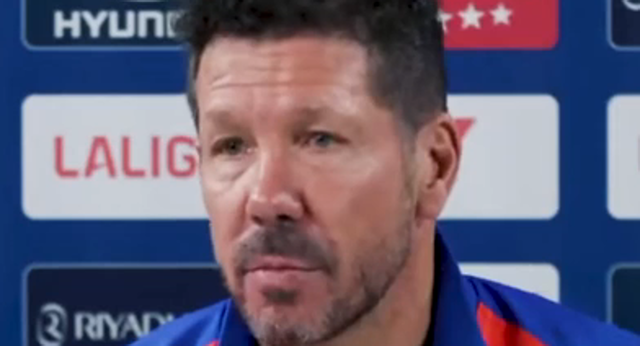 Simeone habla del valor de la veteranía de algunos de sus jugadores