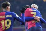 'Musho' Lamine en un Barça que alza la mano otra vez para avisar a Europa