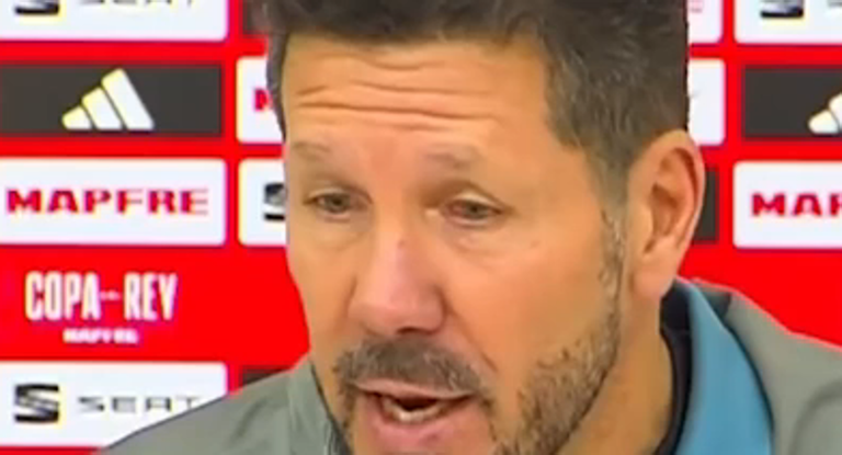 El Cholo saca pecho de sus vibraciones antes del partido