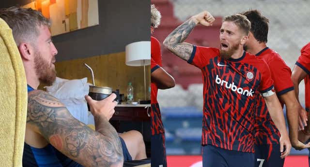 Fútbol, mate y Bad Bunny: así es la pretemporada de Iker Muniain en San Lorenzo
