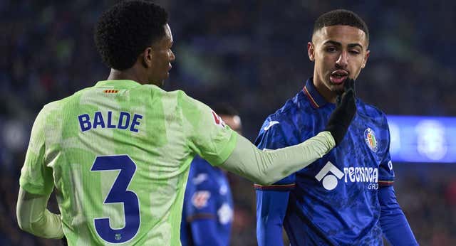 Balde denuncia insultos racistas en Getafe: «Le dije al árbitro y se activó el protocolo»