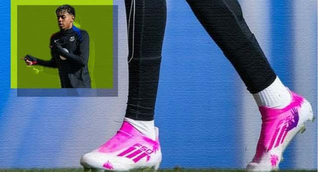 Un youtuber le diseña las nuevas Adidas a Lamine Yamal con un guiño a Messi: «Estoy flipando, nunca me lo imaginé»