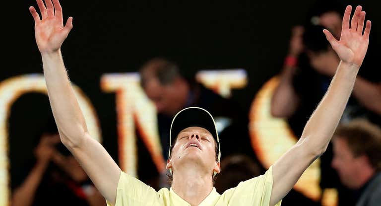 Jannik Sinner, el ganador del Open de Australia 2025.