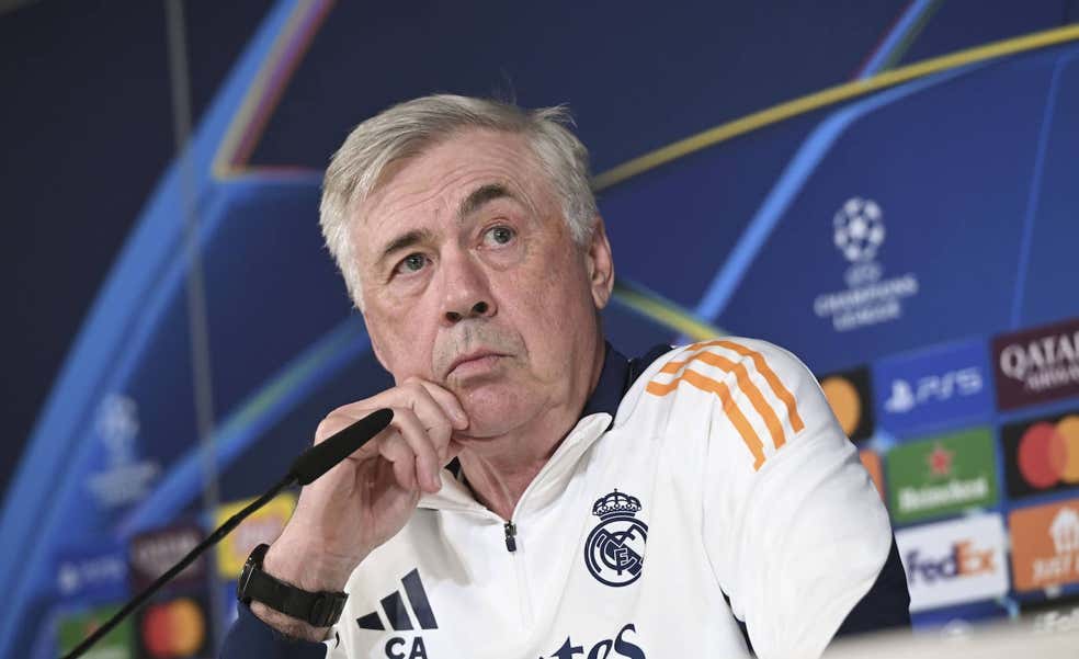 Carlo Ancelotti no ve cercano su adiós del Real Madrid: «Florentino estará cuatro años más y tengo el objetivo de alcanzarlos con él»