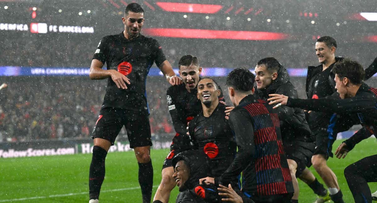Raphinha marcó el 4-5 superado el tiempo de descuento.