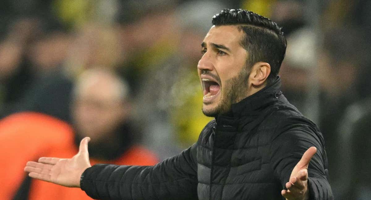 Nuri Sahin durante el encuentro ante el Bolonia. /INA FASSBENDER / AFP