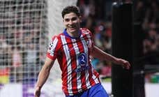 Julián Alvarez, una 'araña' que pica en el vestuario para ser el líder silencioso del Atlético de Madrid: “Uno lo mira y lo admira”