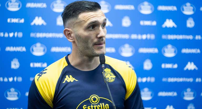 Lucas Pérez acumulaba cuatro goles y cuatro asistencias esta temporada con el Dépor.