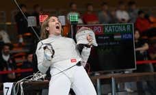Lucía Martín-Portugués se cuelga el bronce en la Copa del Mundo de sable de Plovdiv