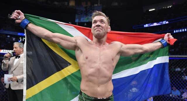 Du Plessis, el afrikáner que acerca la UFC a África por primera vez