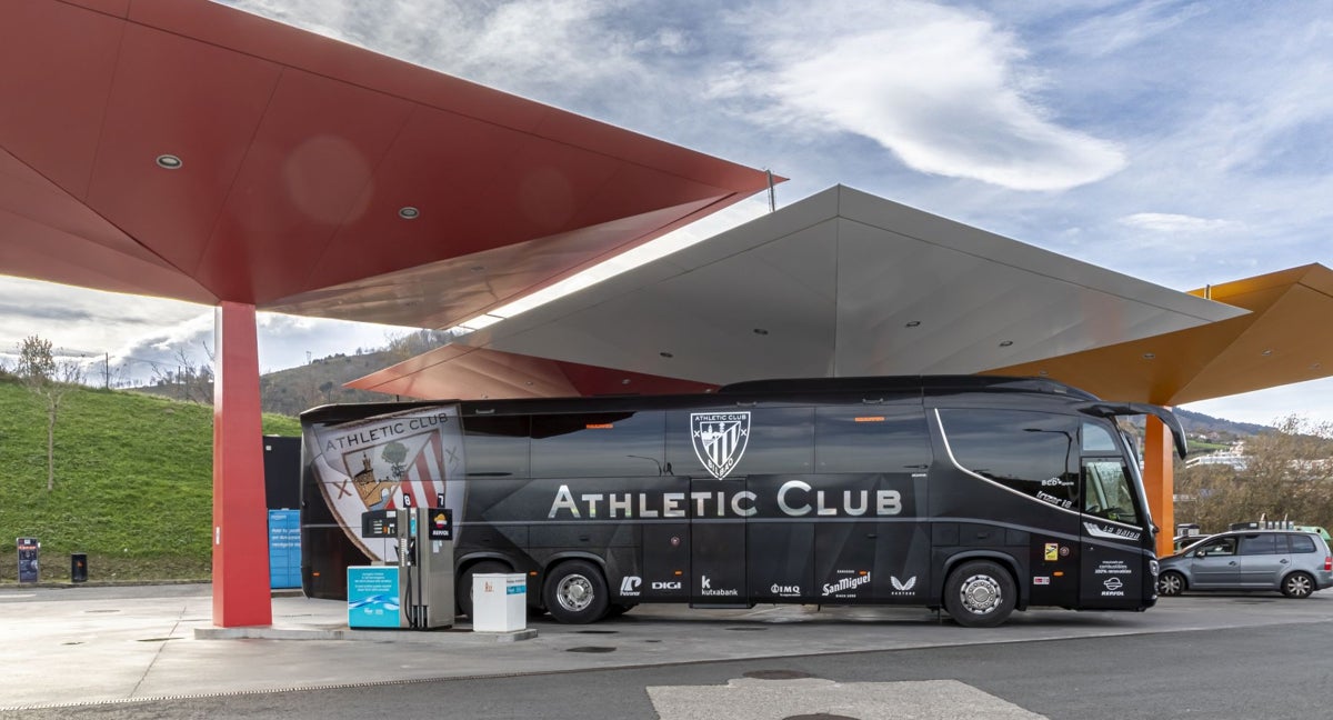 Innovación sobre ruedas: el autobús del Athletic y su apuesta por combustibles renovables