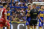 El primer día de Ander Herrera en La Bombonera con Boca: presencia de su familia, padrino de un juvenil y expulsión perdonada