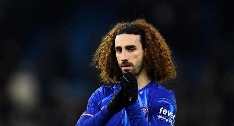 Marc Cucurella, en su último partido con el Chelsea.