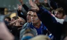 La foto de Mario Casas como hincha del Espanyol en la grada tiene truco y se grabó hace más de un año