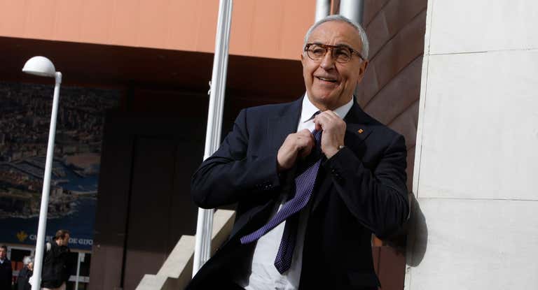 Alejandro Blanco, en la sede del Comité Olímpico Español.